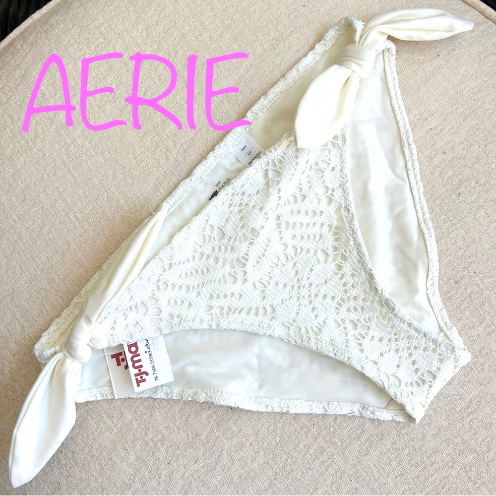 AERIE LACE SWIM BOTTOM size S